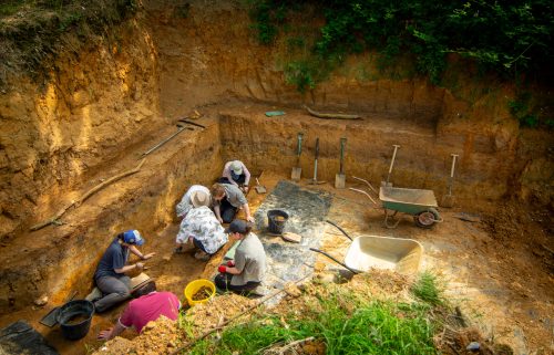 Excavations at Barnham in 2023