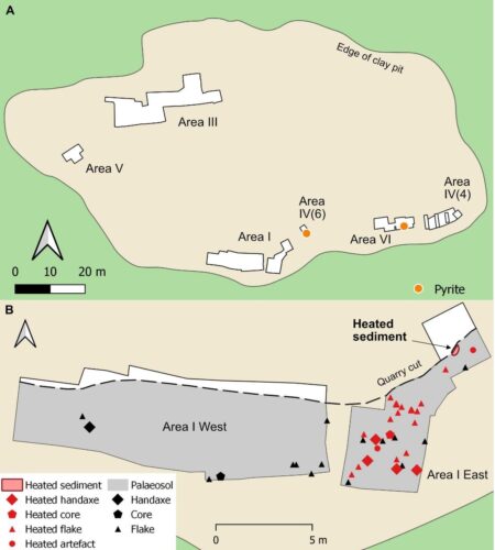 Site plans of Barnham