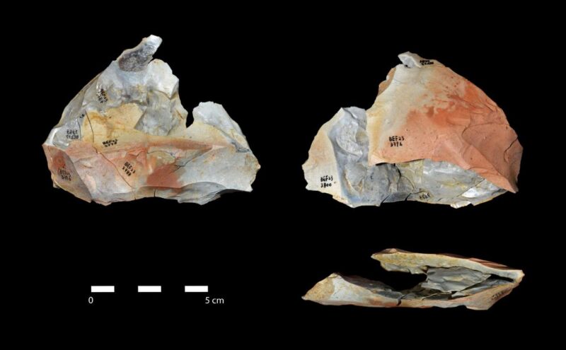 fire-cracked handaxe