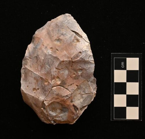fire-cracked handaxe from Barnham